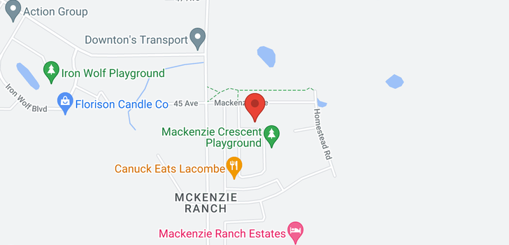 map of 100 Mackenzie Crescent